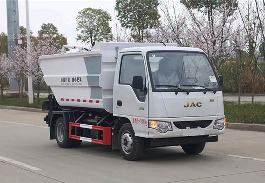 江淮康鈴4方后裝無(wú)泄漏垃圾車(chē)
