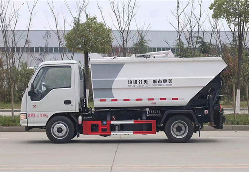 江淮康鈴4方后裝無(wú)泄漏垃圾車(chē)圖片
