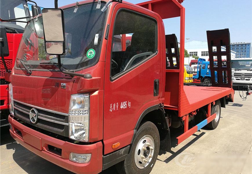 凱馬藍(lán)牌平板運(yùn)輸車(chē)（60-80型號(hào)挖機(jī)）